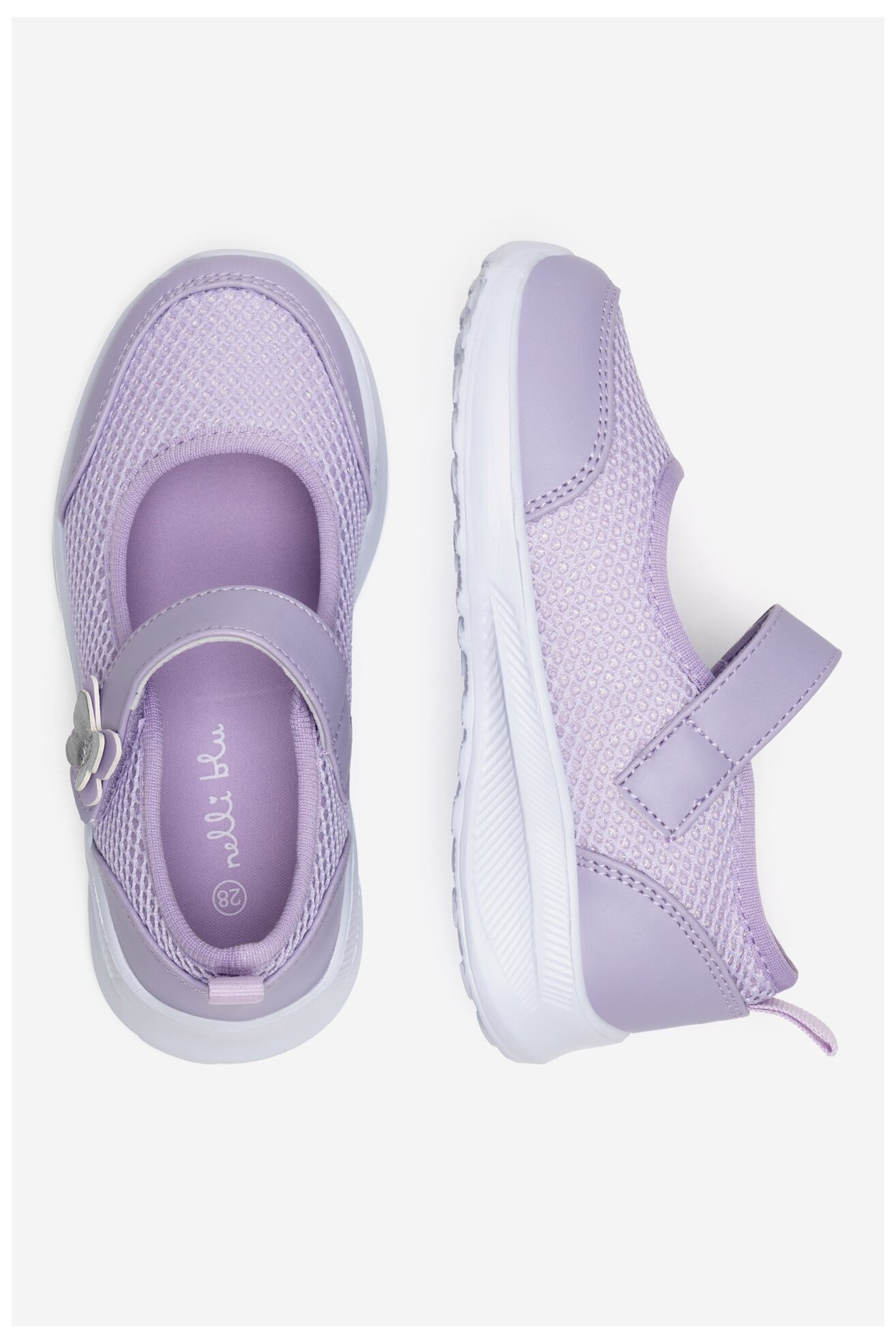 Baleriny Nelli Blu CM240417-13 Fioletowy