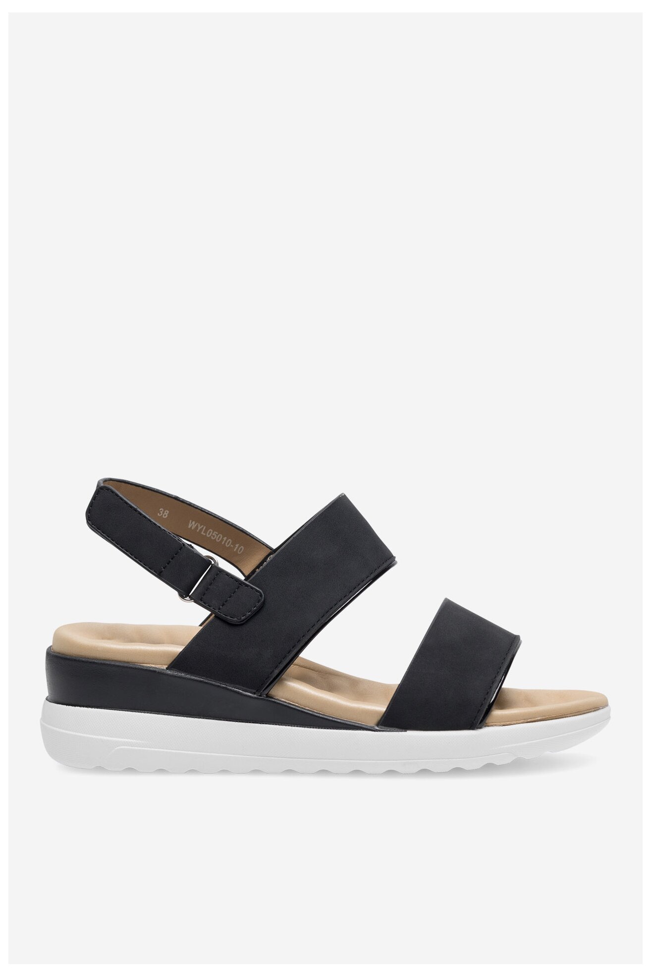 Sandały Clara Barson WYL05010-10 Czarny