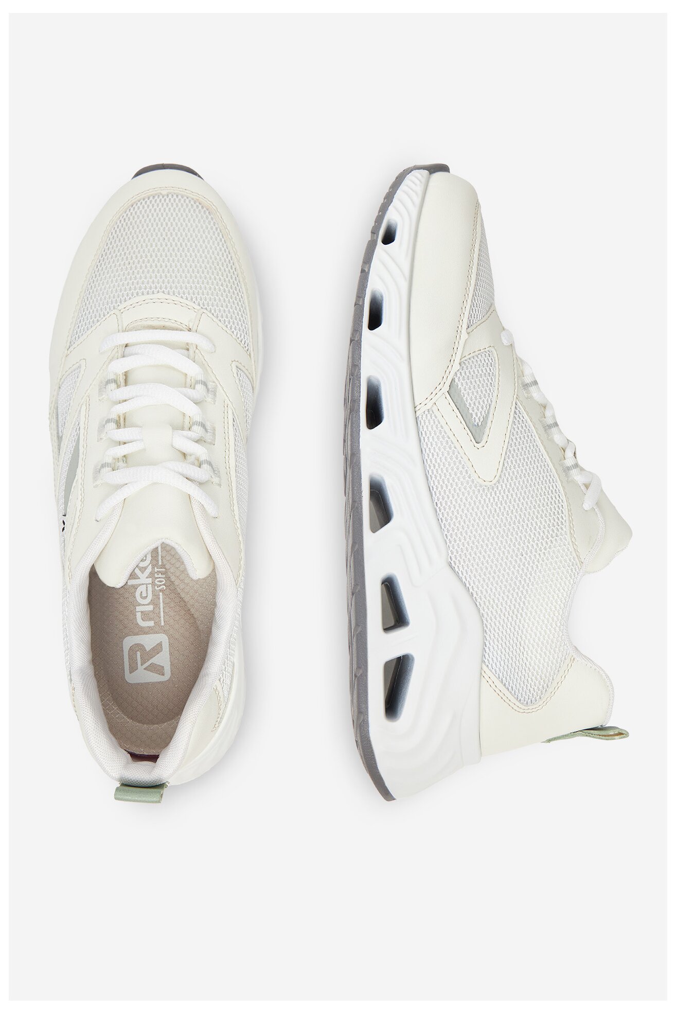 Сникърси Rieker N5205-80 СЛОНОВА КОСТ