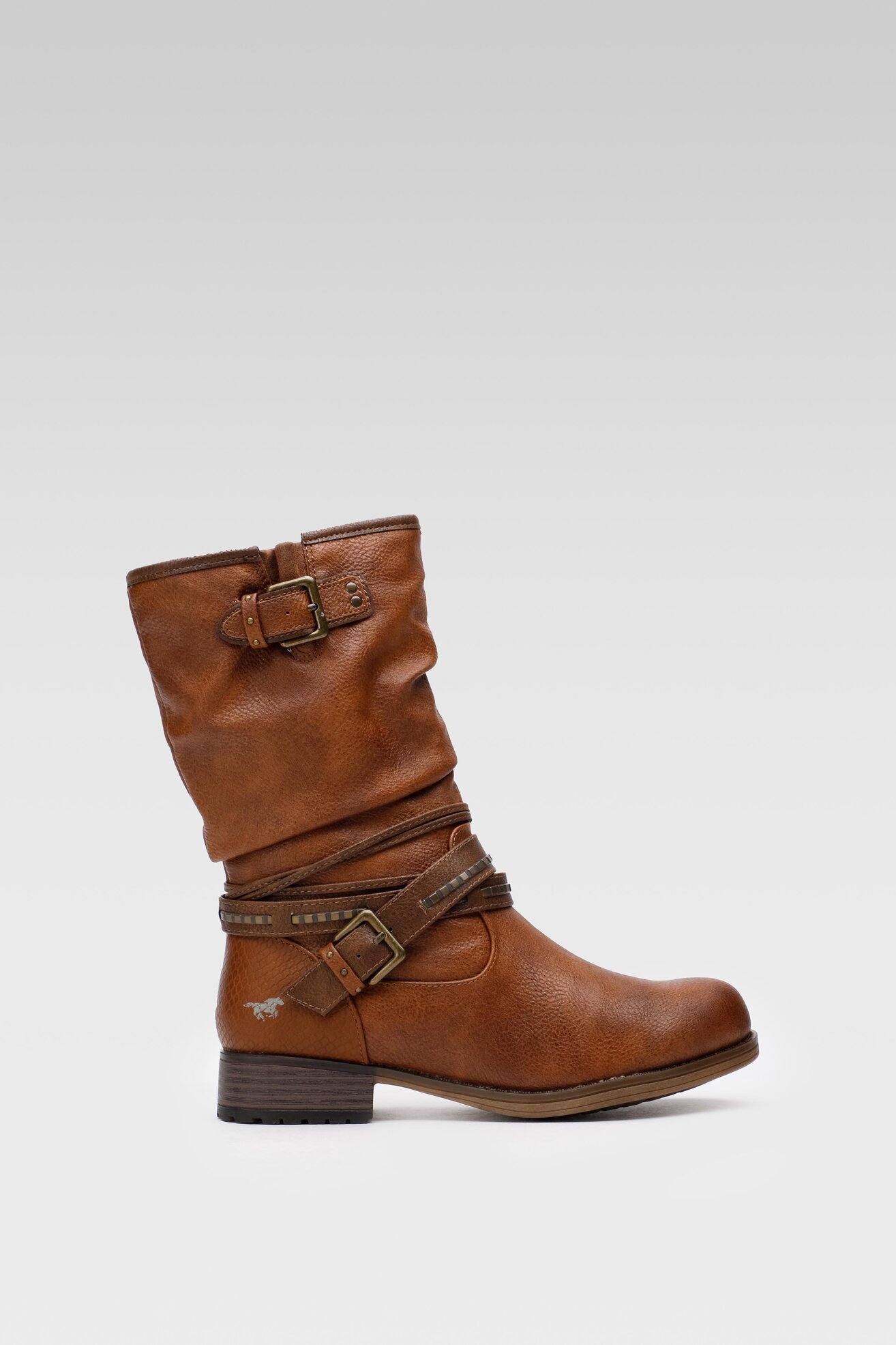 Kozaki Mustang 1139-624 Brązowy