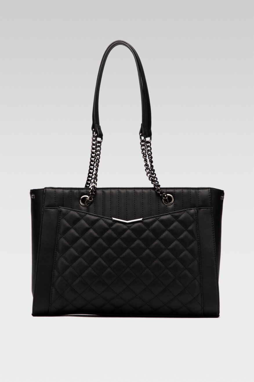 
                Jenny Fairy - Torebka pikowana czarna - 5903698408477