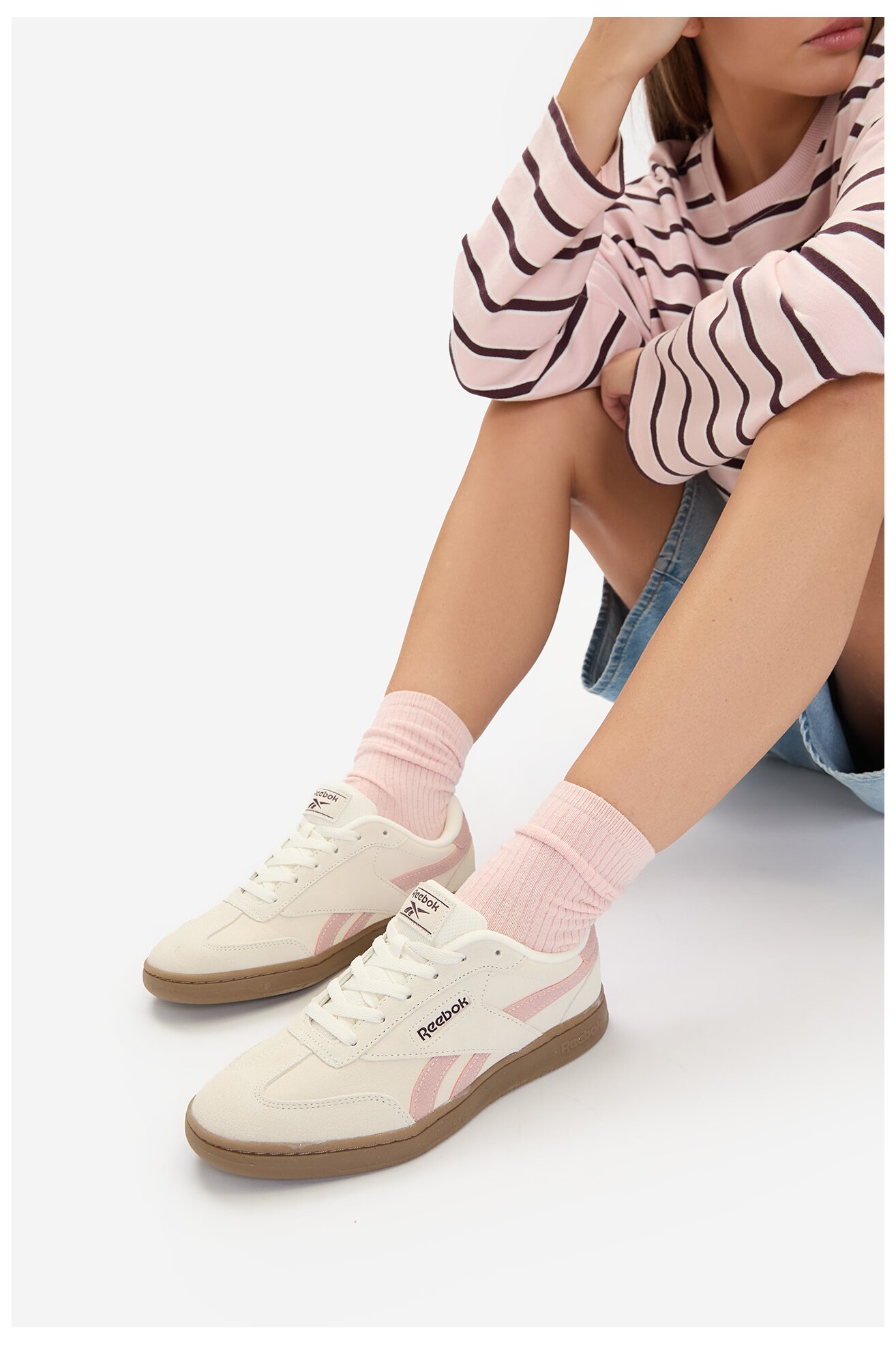 Кросівки спортивні Reebok CEO-FORTE LOUNGER AR30252W-CQR КРЕМОВИЙ