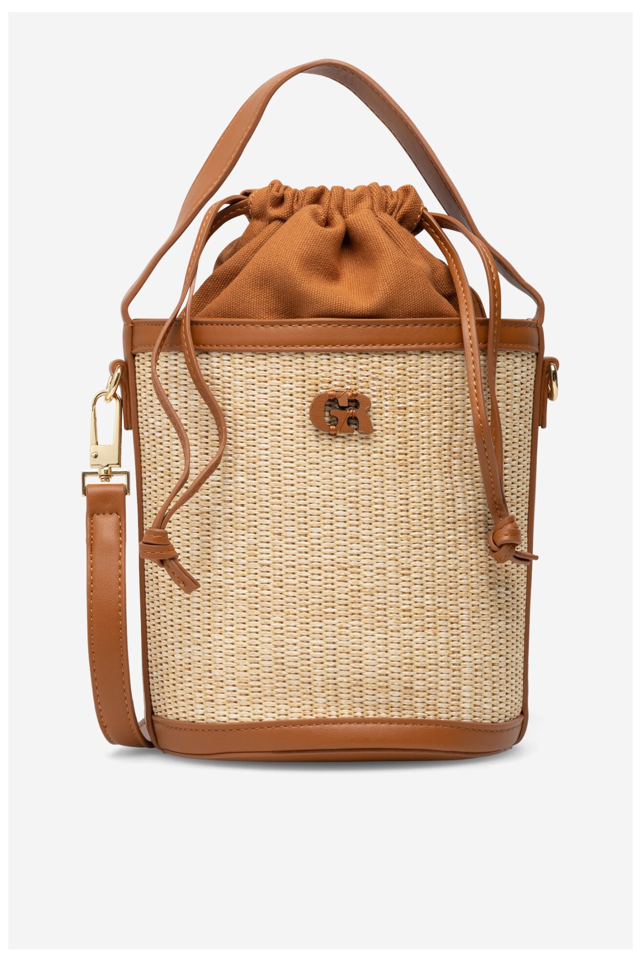 Kézitáska Gino Rossi TYLO 2 CAMEL