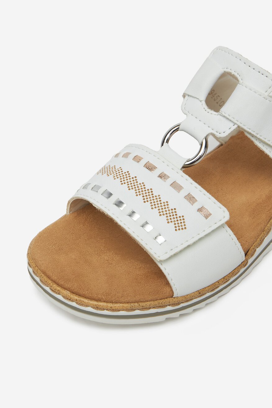 
                Șlapi Rieker ALB - 2230078427326