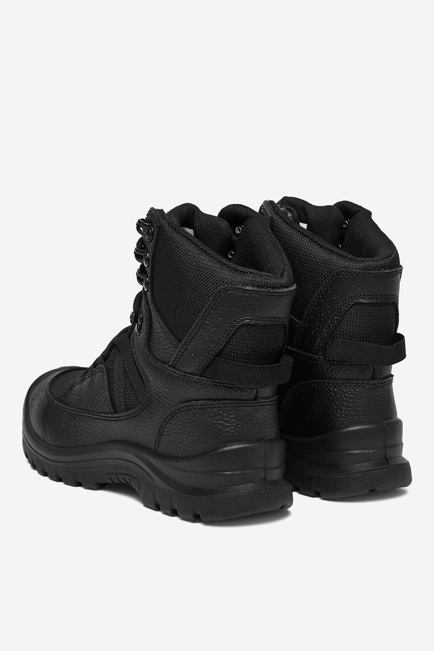 
                HUNTER - Skórzane trzewiki sznurowane - 5906751204238