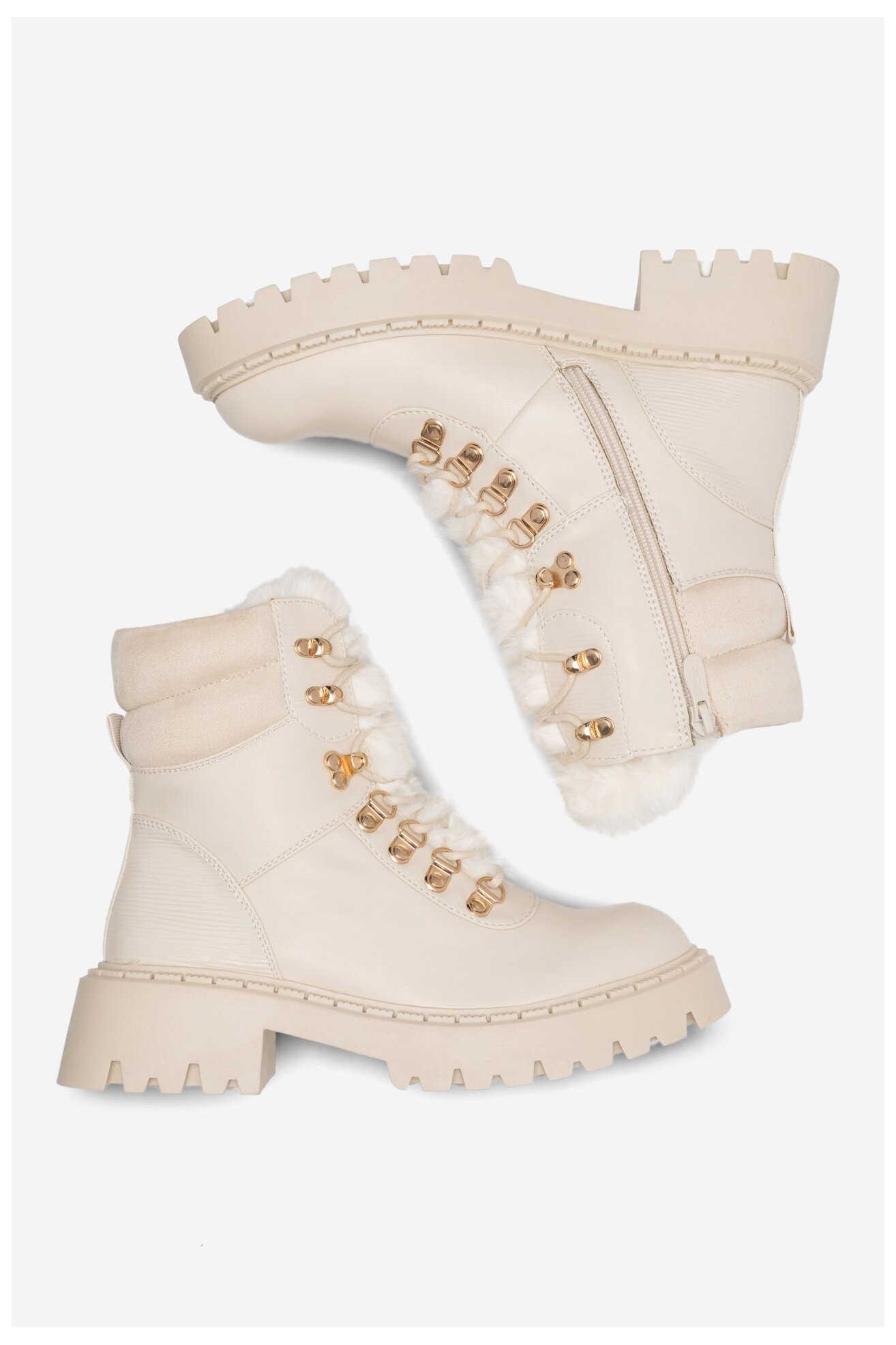 Csizma DeeZee DIJANA WS6200-01 BÉZS