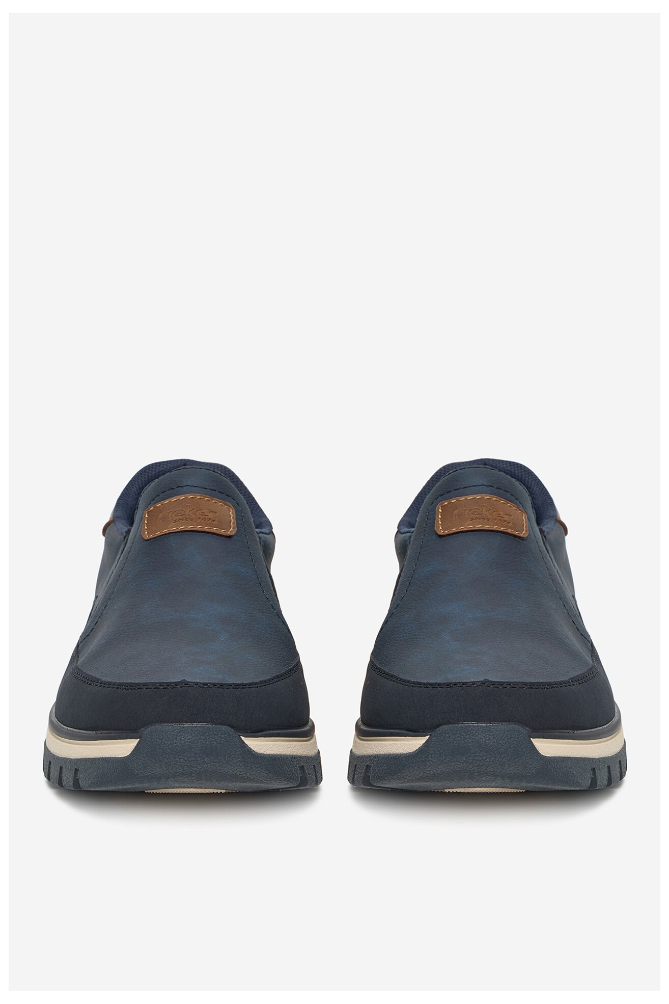 Polobotka Rieker B9350-14 TMAVĚ MODRÁ