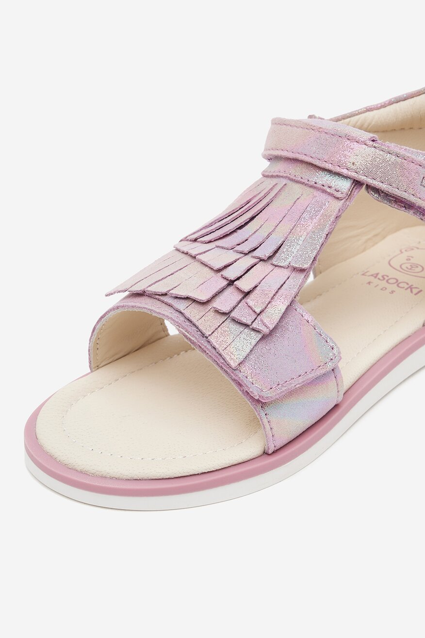 Lasocki Kids - Sandały skórzane - 5904862294872