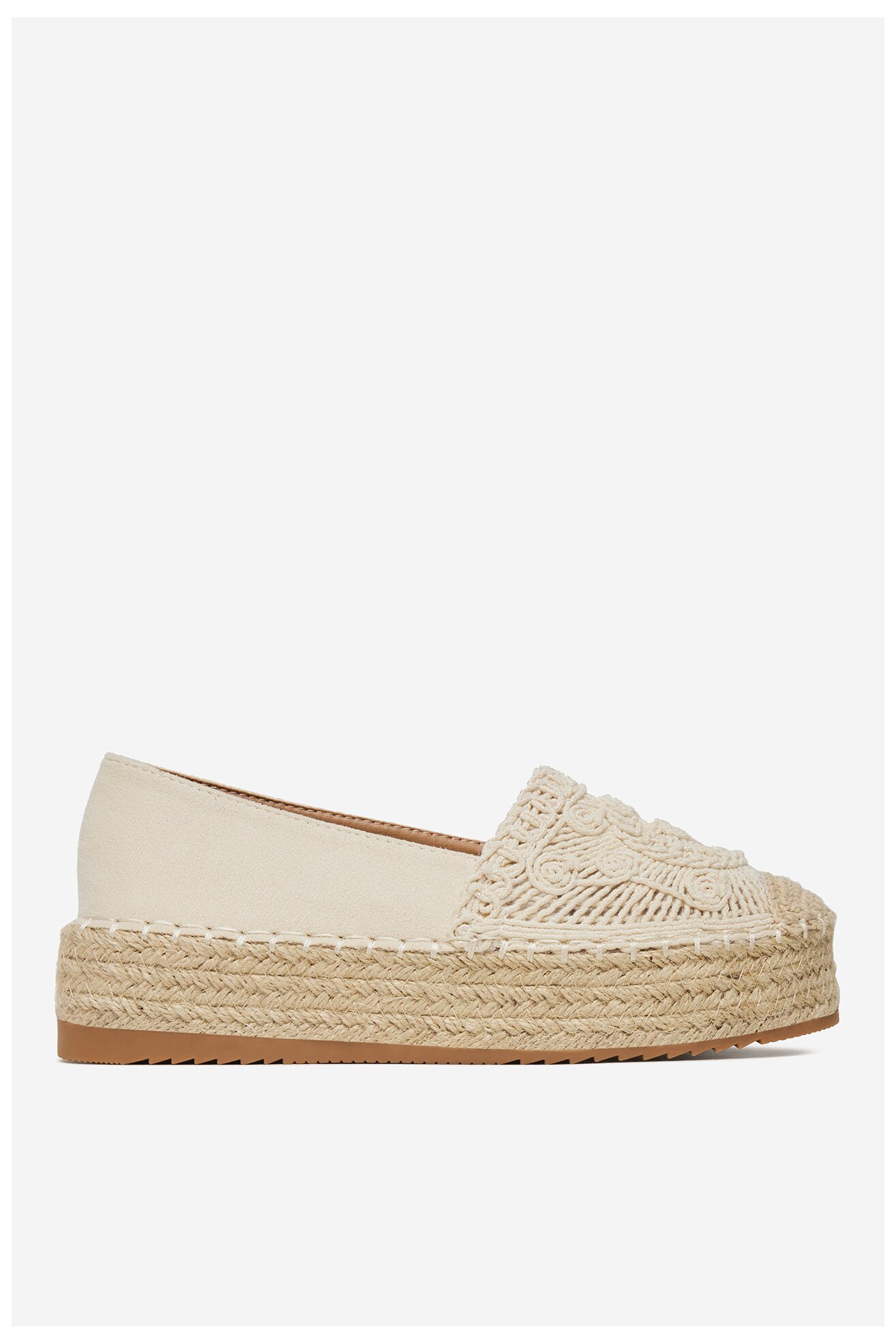 Espadryle DeeZee LE601-66 Beżowy