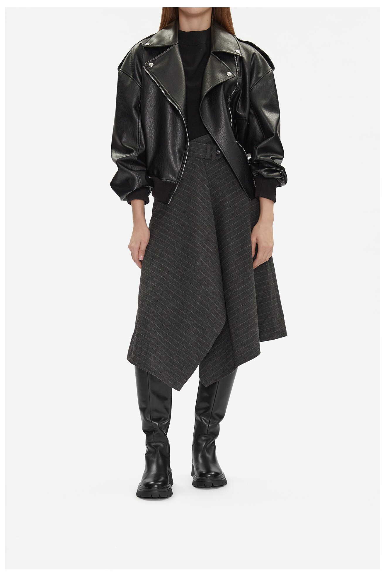 Kozaki Badura C-ANIKA-MX1065-11 Czarny