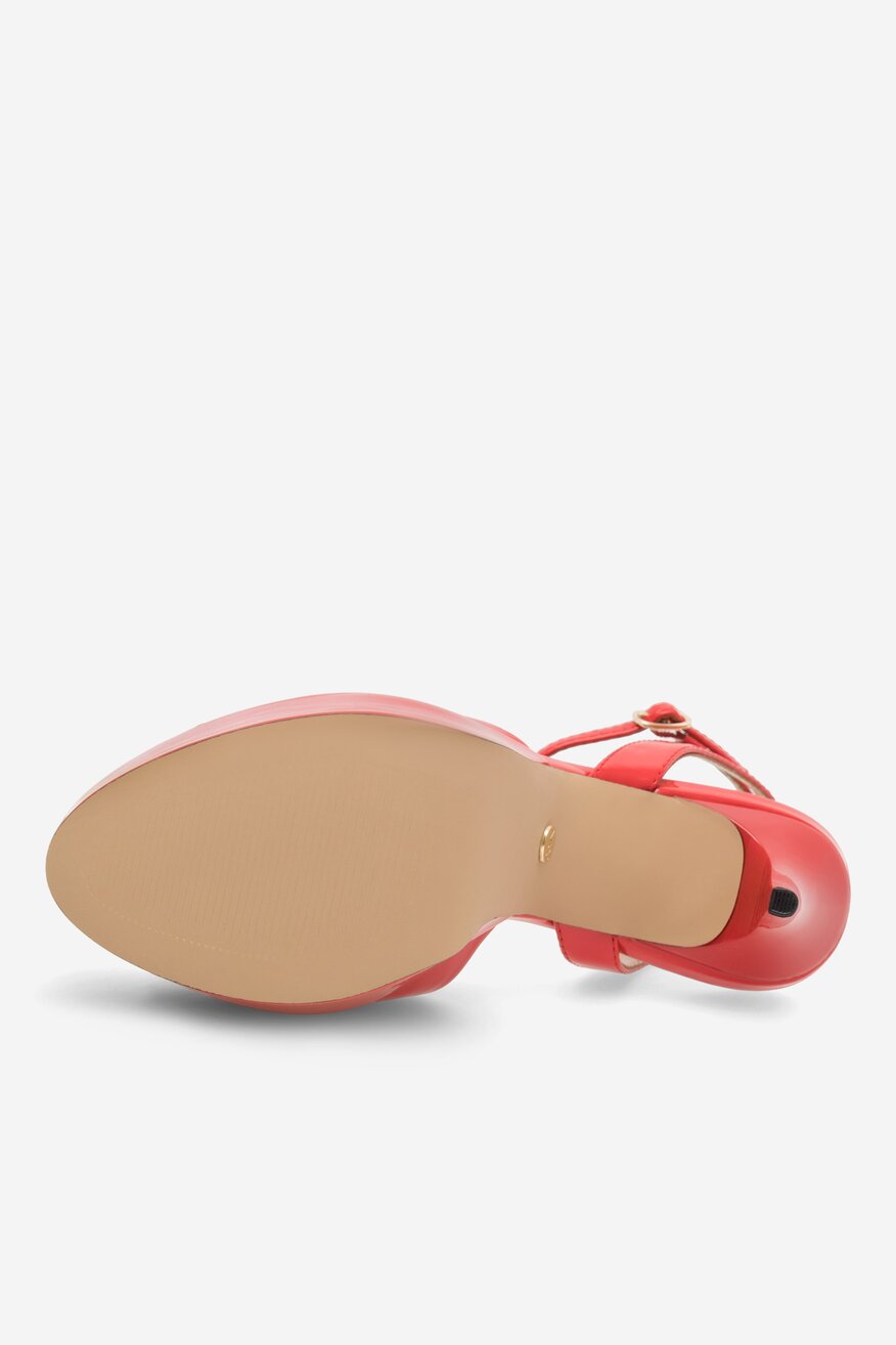 
                NINE WEST - Sandały na szpilce - 5905588149804