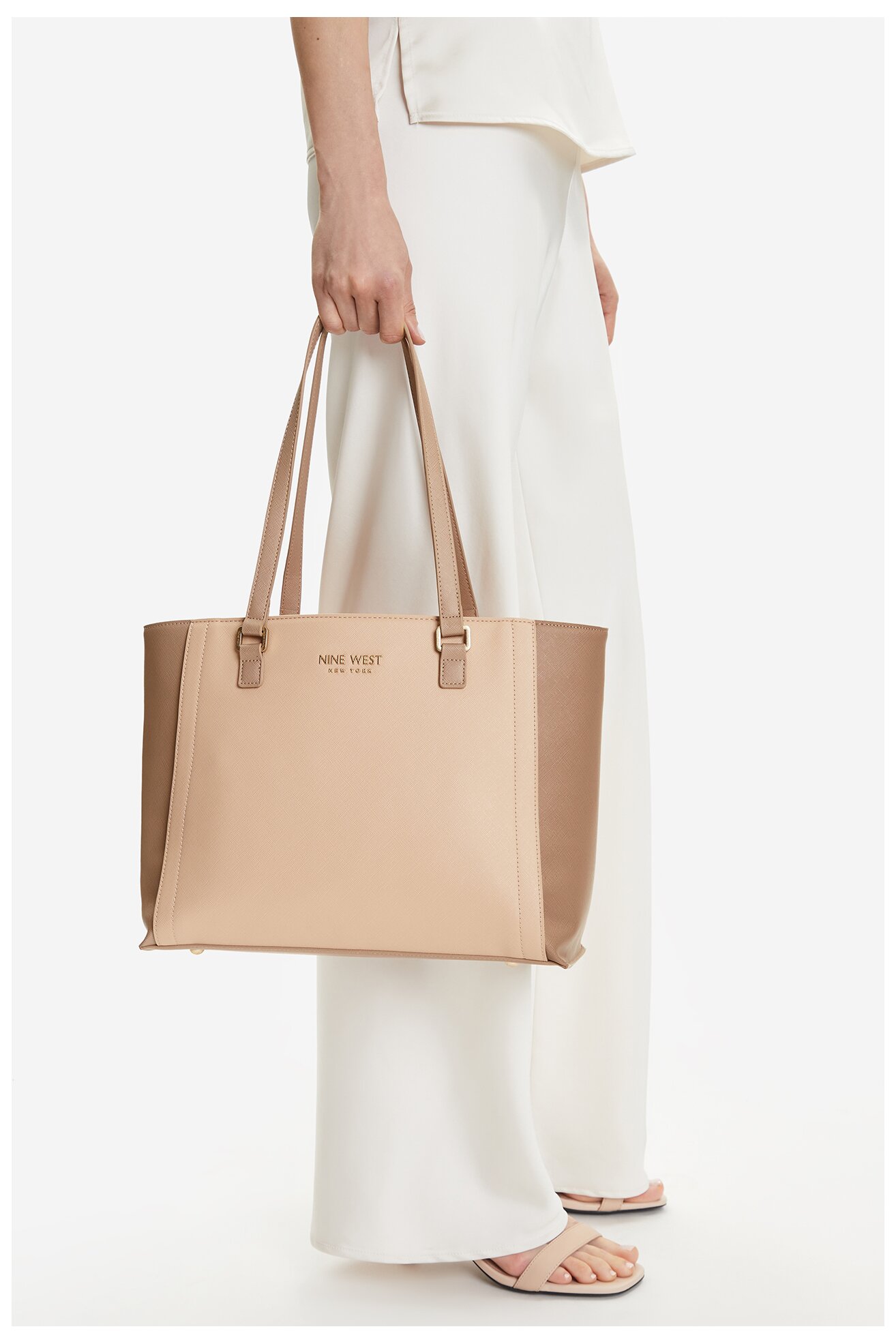 Kézitáska NINE WEST CEO-MIDTOWN MAVEN-LX9844 BÉZS