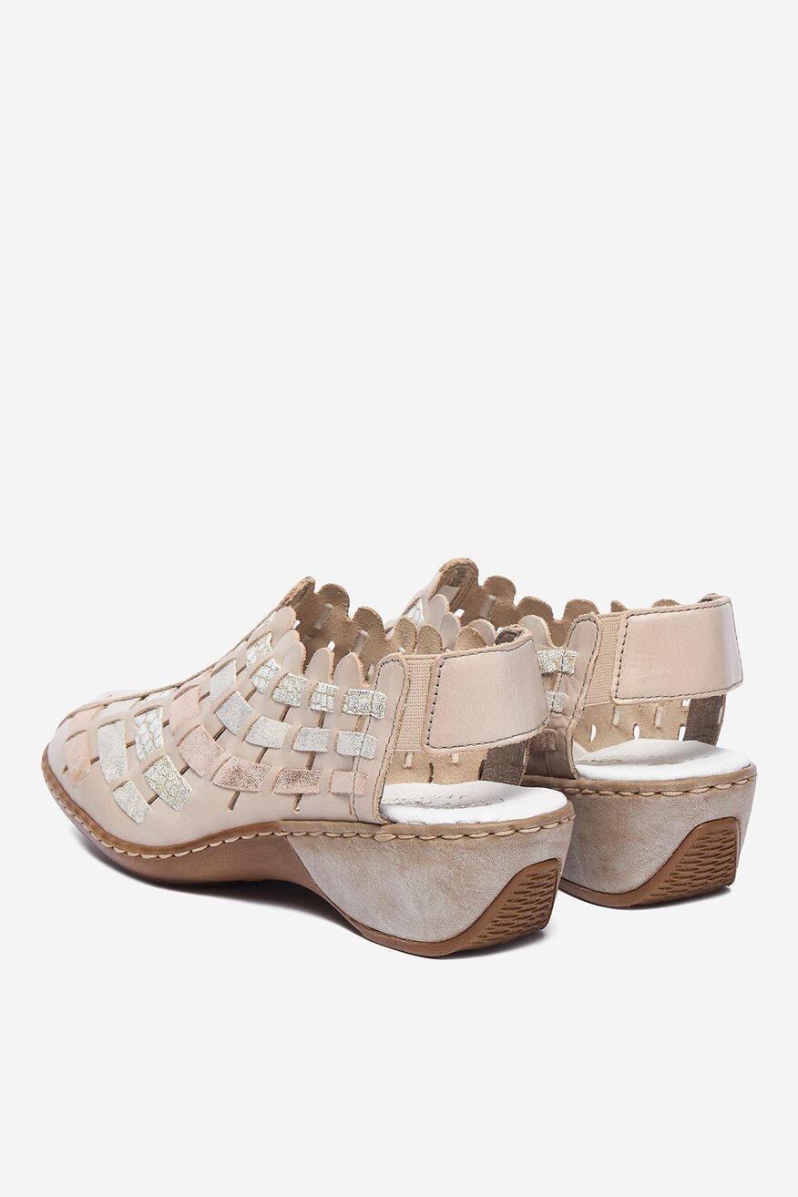 
                Rieker - Sandały skórzane - 5906751832899