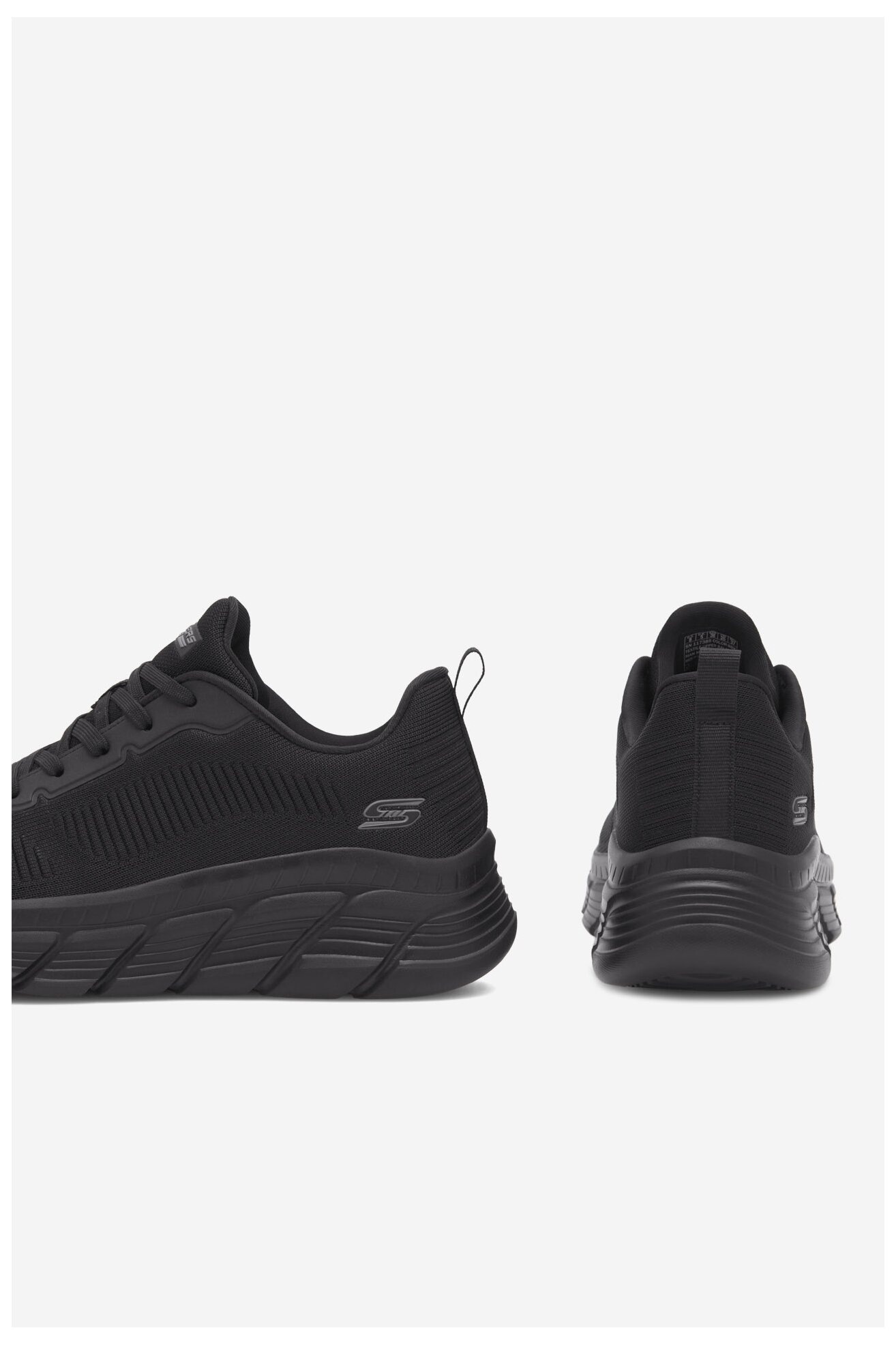 Obuwie sportowe Skechers BOBS B FLEX HI 117385 BBK_ Czarny