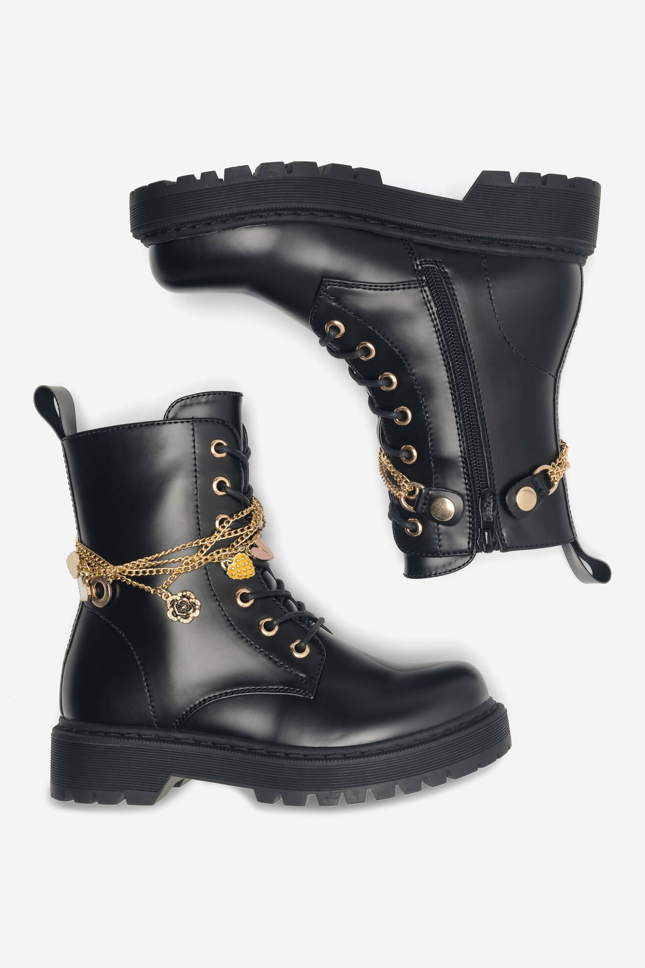 Trzewiki DeeZee CS5587-17 Czarny