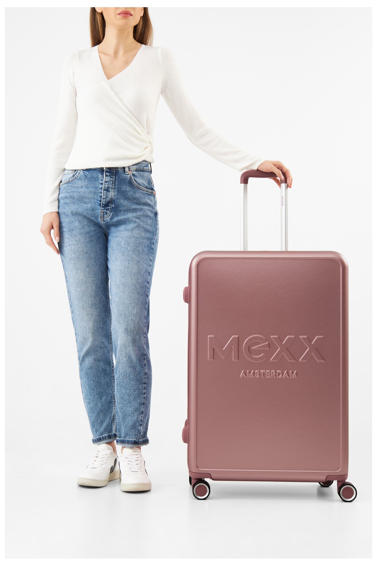 Walizka Mexx MEXX-L-033-05 PINK Różowy