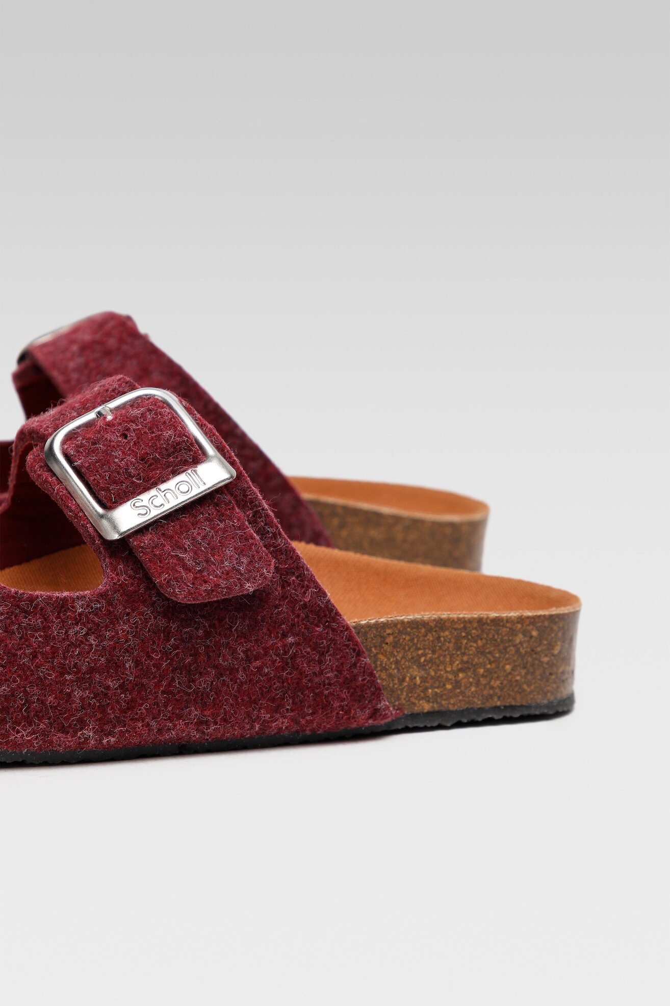 Klapki Scholl MF29272 GREENY MALAREN 2.0 MED 1066 Bordowy
