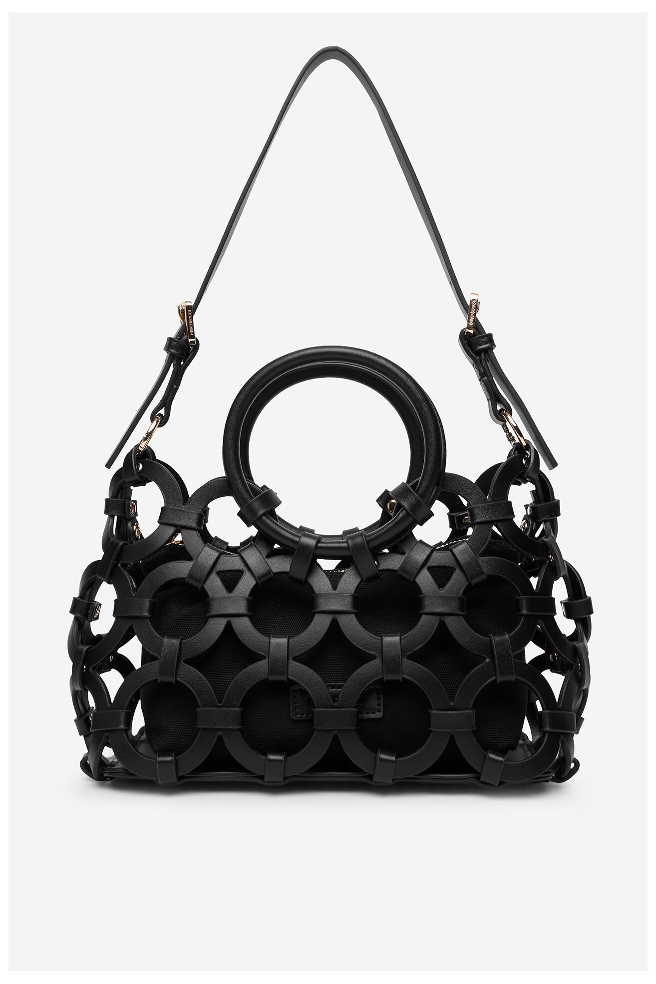 Kézitáska Gino Rossi EO-LDA3409C FEKETE