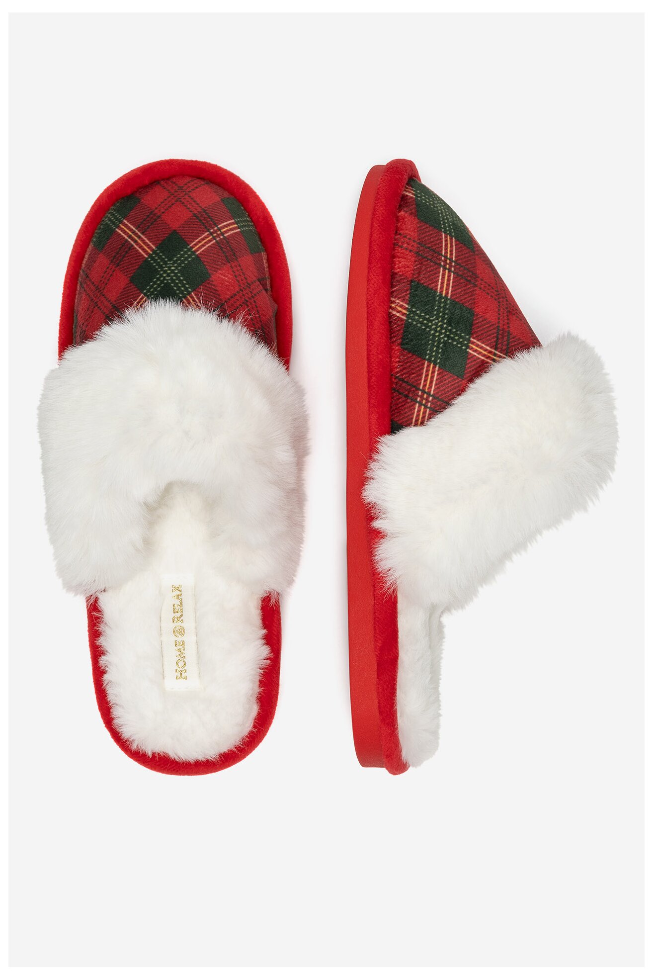 Papuci de casă Home&Relax BE-CRS01 ROŞU