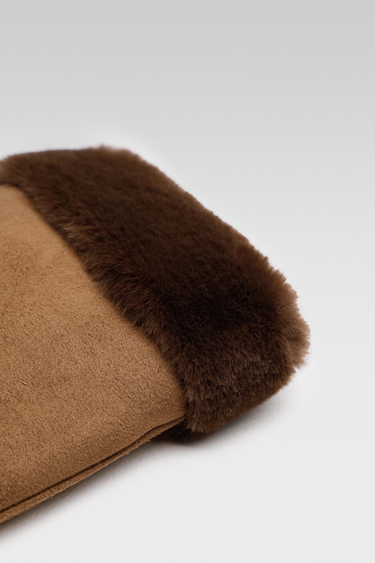 Rękawiczki damskie DeeZee 9W6-001-AW22 Brązowy