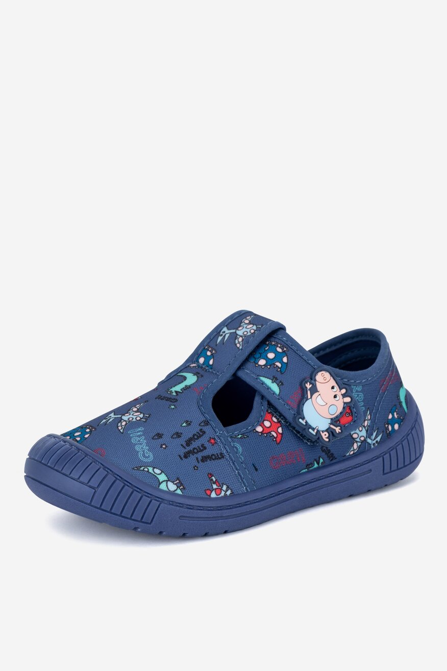 
                PEPPA PIG - Kapcie na rzepy - 5905588743354