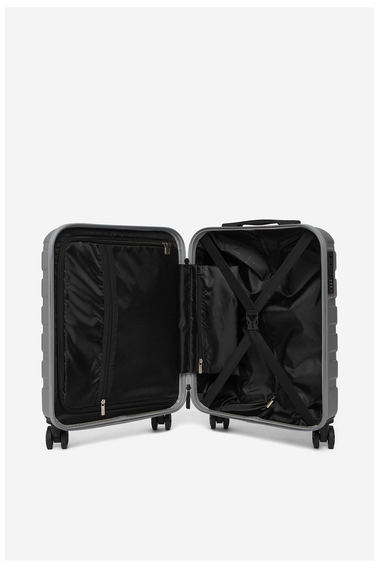 Kofer Gino Rossi C-GIN-S-003-05-SILVER SREBRNA