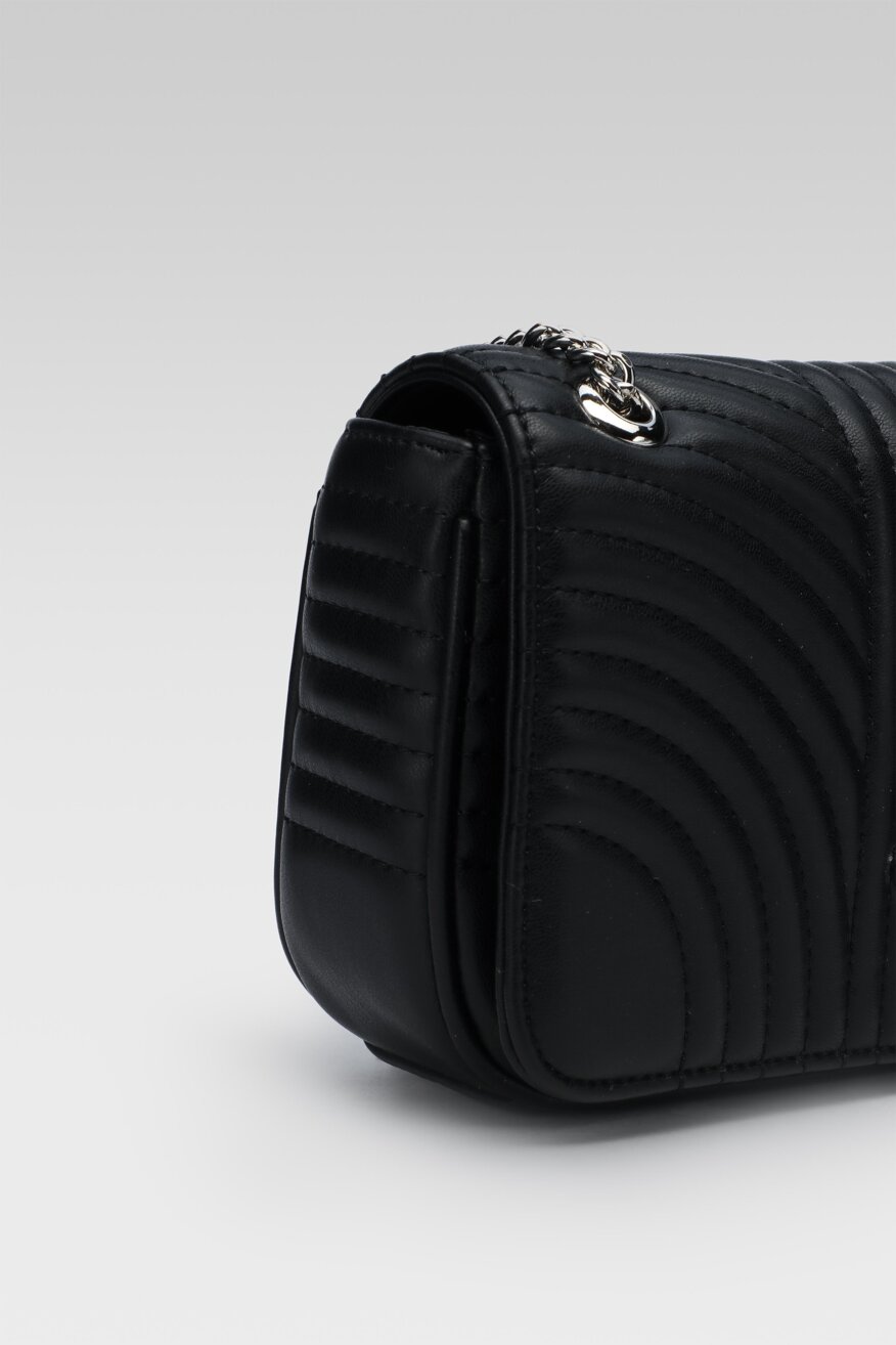 
                Quazi - Torebka pikowana czarna - 5903698495118