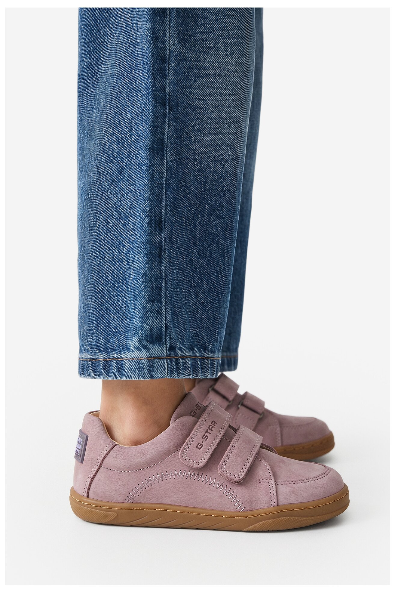 Półbuty G-STAR RAW EO-CI12-DIXAN-02(III)DZ Fioletowy jasny