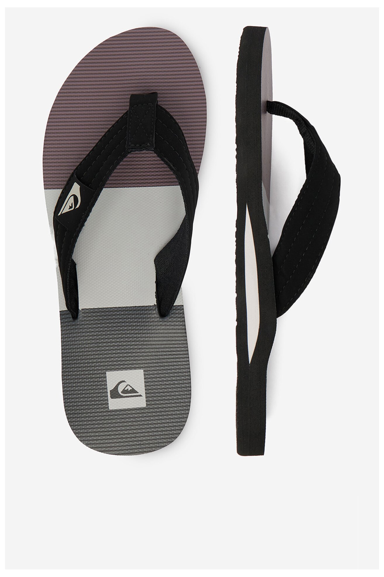 Klapki basenowe QUIKSILVER EO-DUNE CQ10036MEUX Brązowy