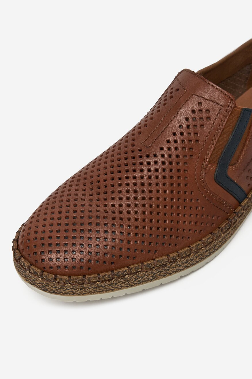 Espadrilky Rieker HNĚDÁ - 2230078389594