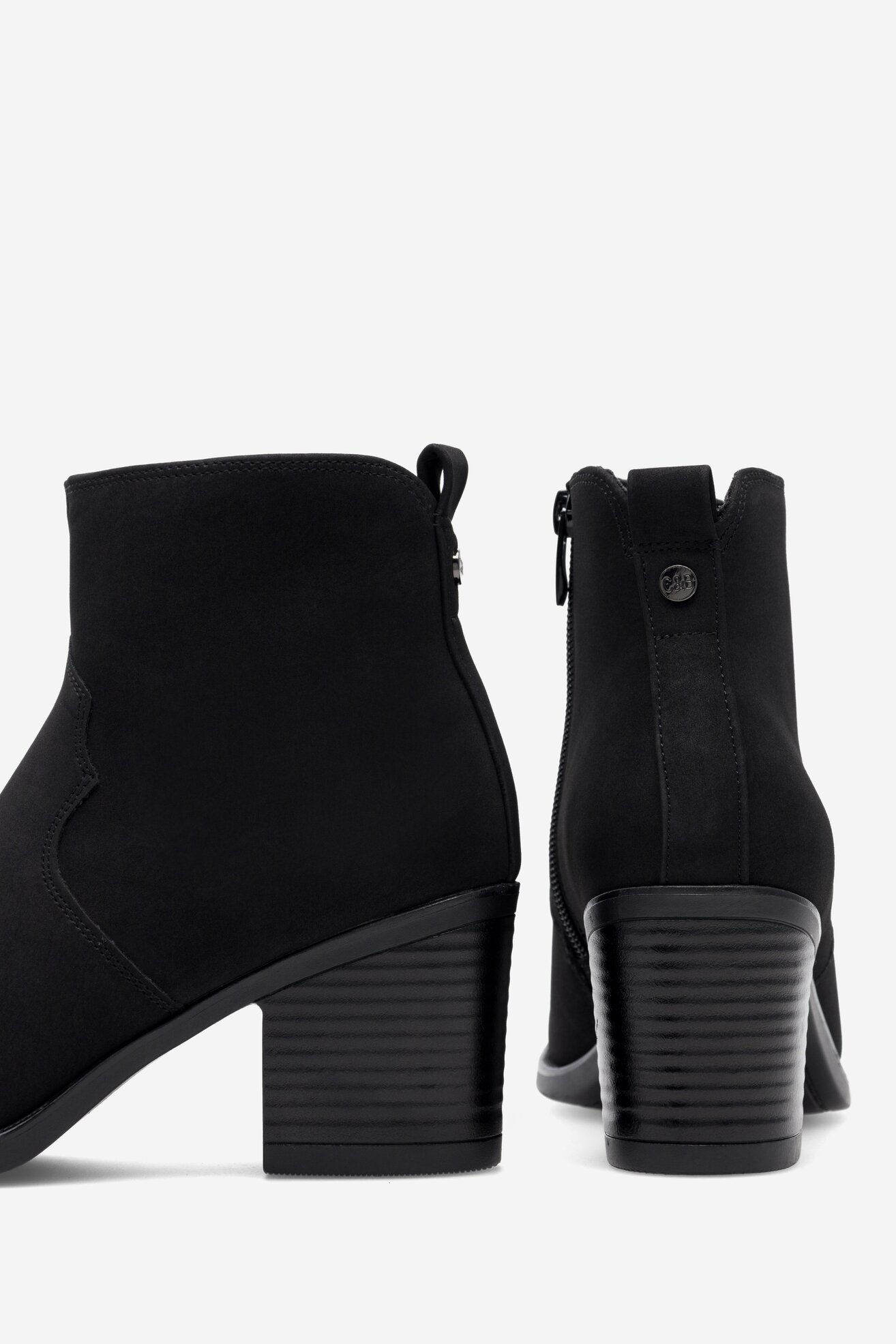 Botki Clara Barson ELSI WYL3546-1 Czarny