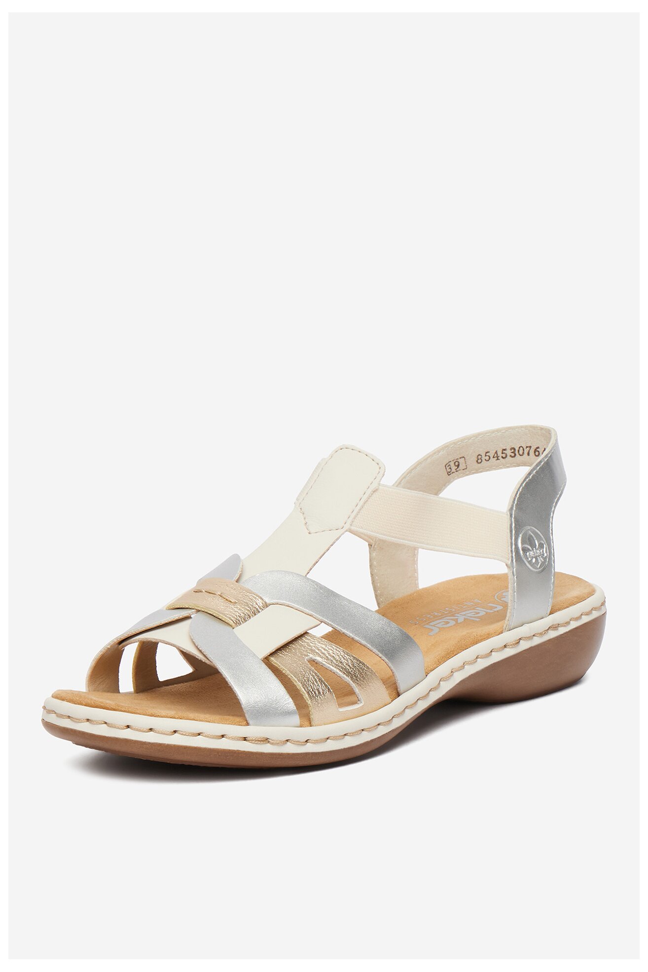 Sandały Rieker CEO-65918-91 Srebrny