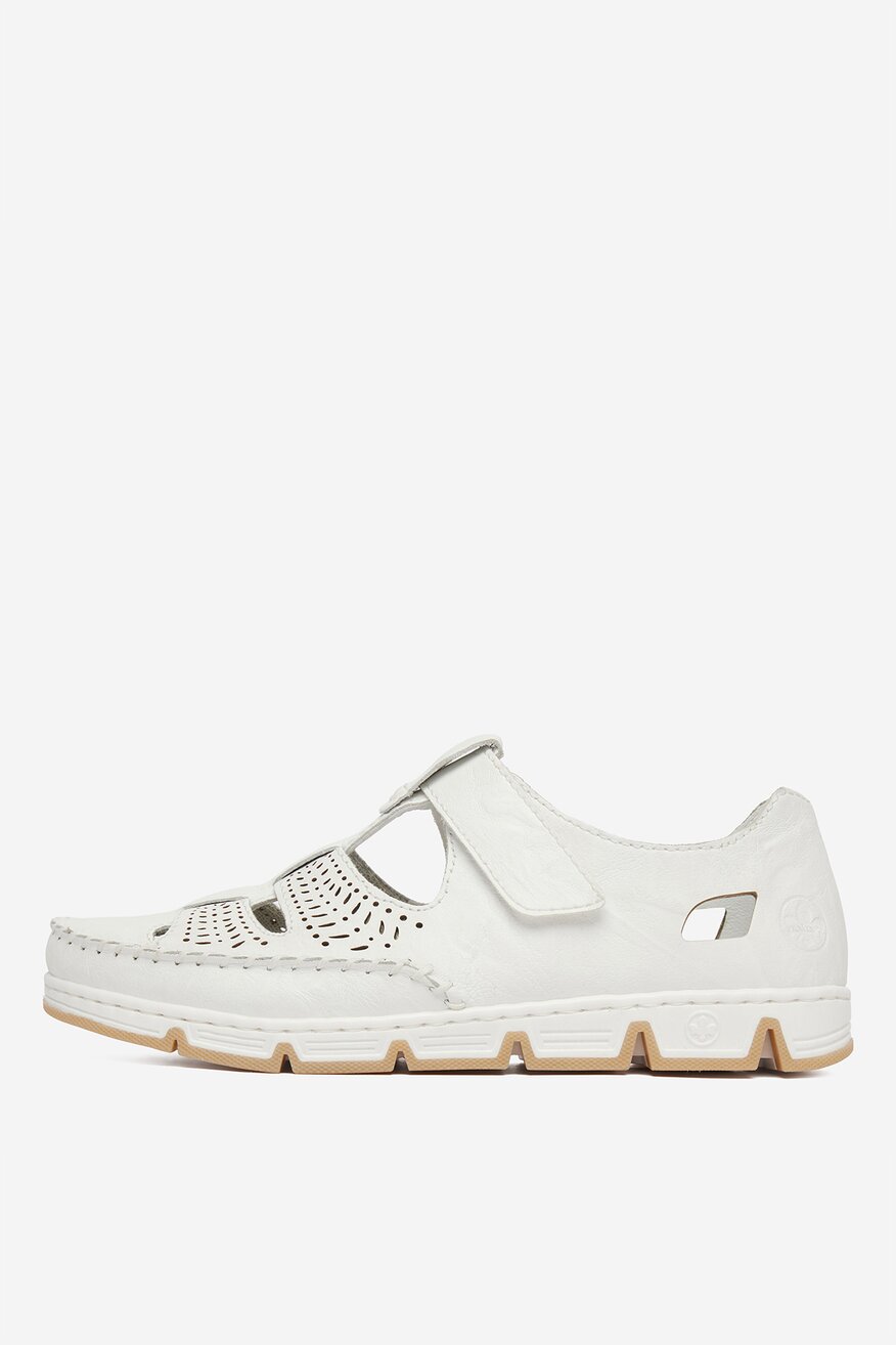 
                Половинки обувки Rieker БЯЛ - 5906751832356