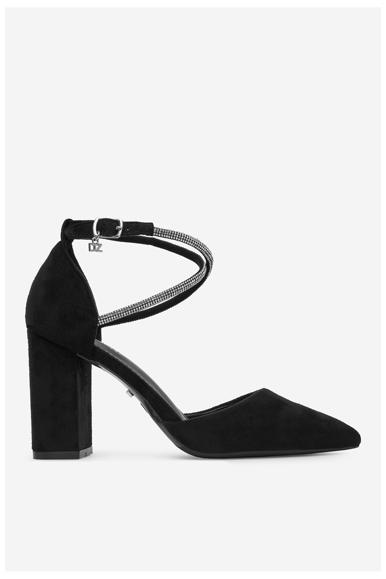 Czółenka DeeZee BG-88416-1 Czarny