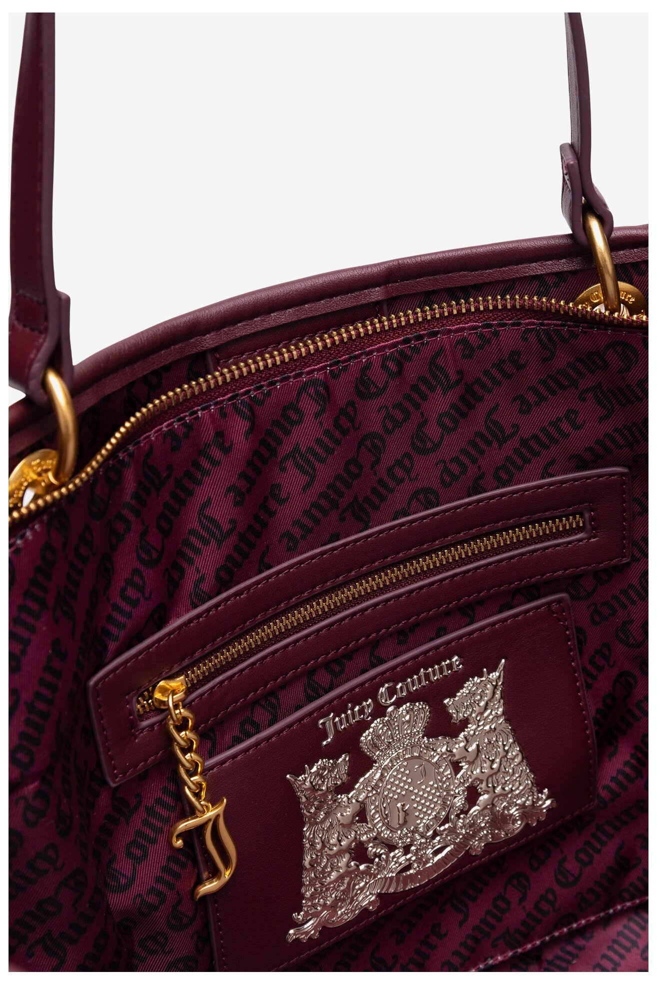Torebka Juicy Couture BIJXT8649WVP Bordowy