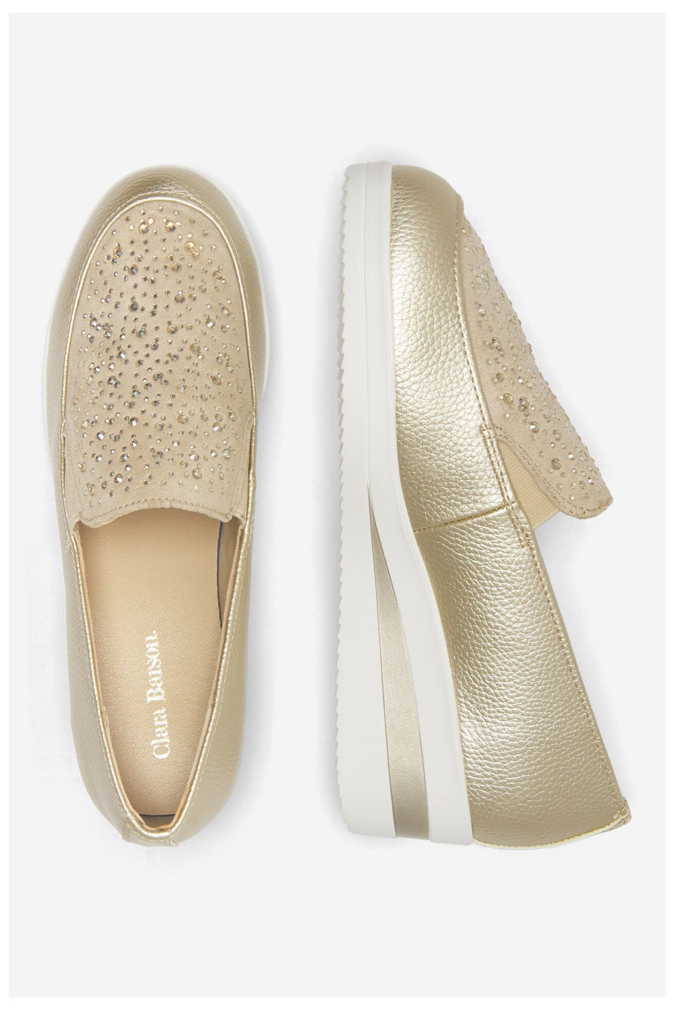 Mokasyn Clara Barson WYL1711-29 Złoty