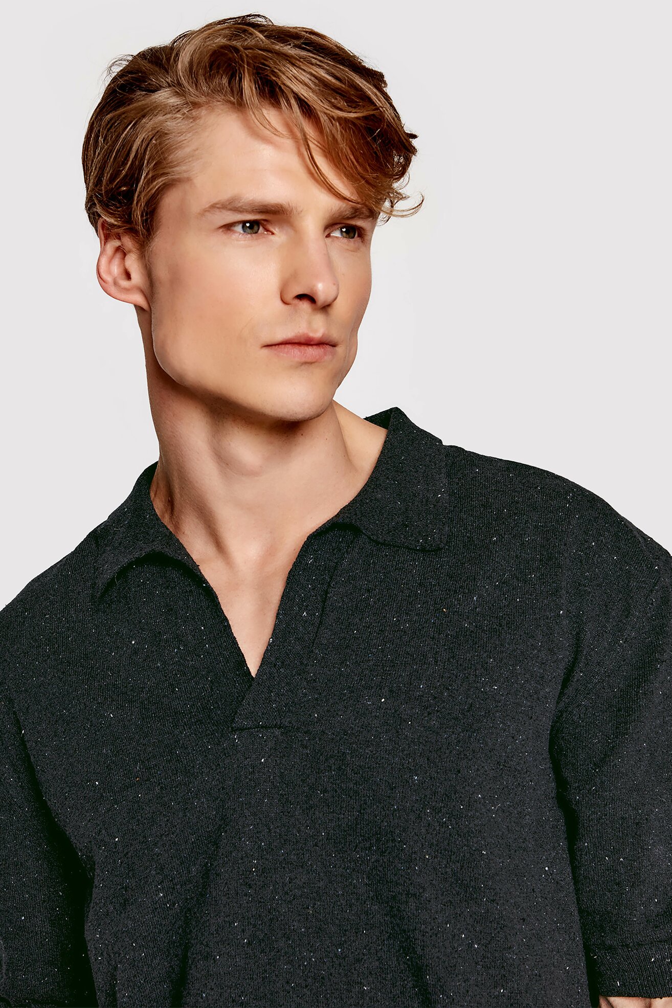 Koszulka polo Americanos AM22POM001 Czarny