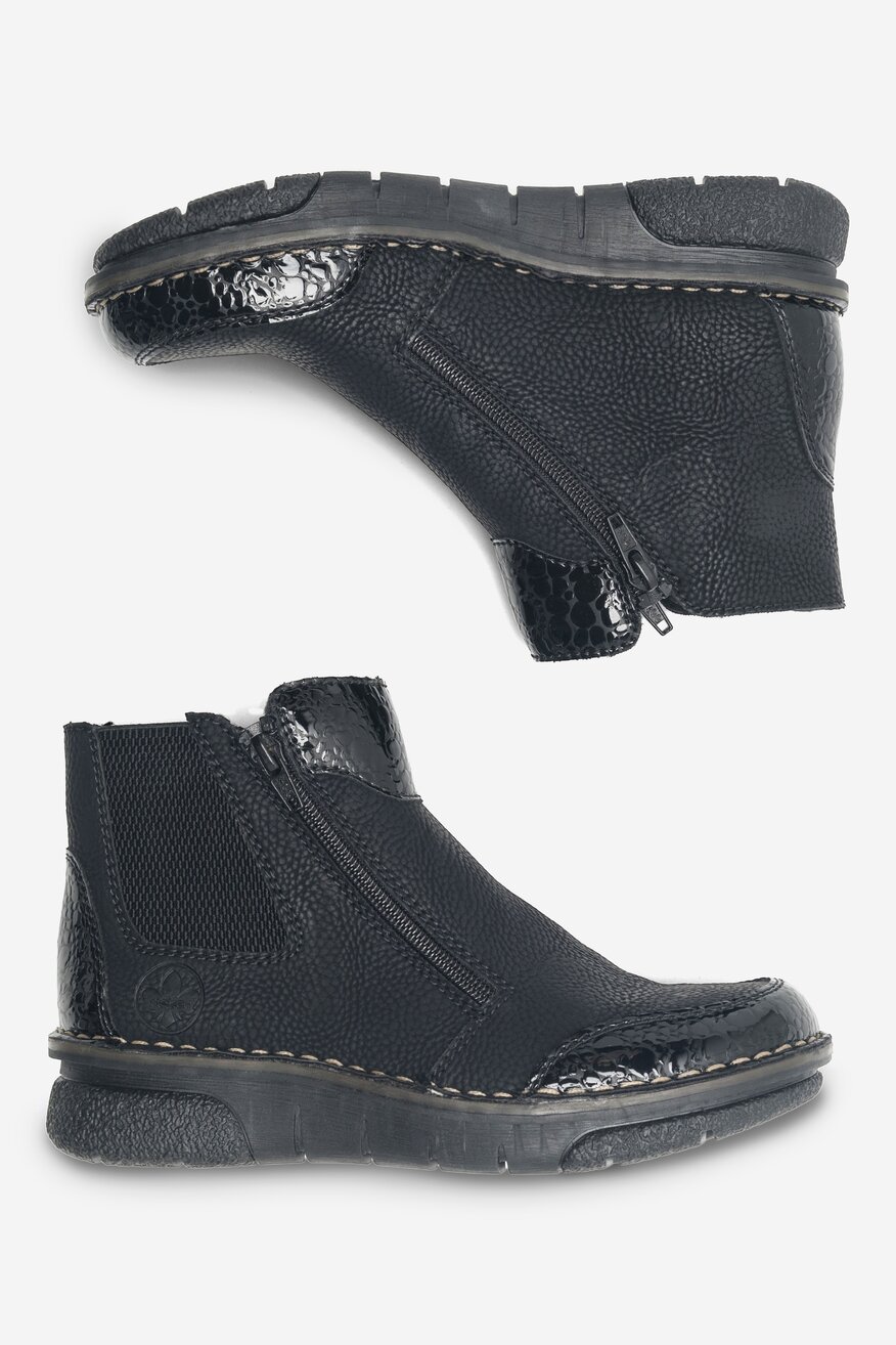 Ghete Rieker NEGRU - 5905588800668
