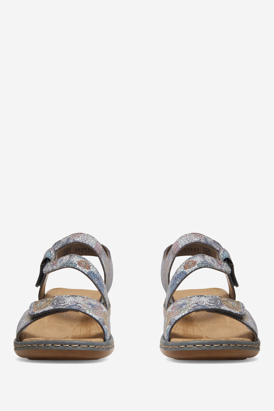 
                Rieker - Skórzane sandały - 5905588311768