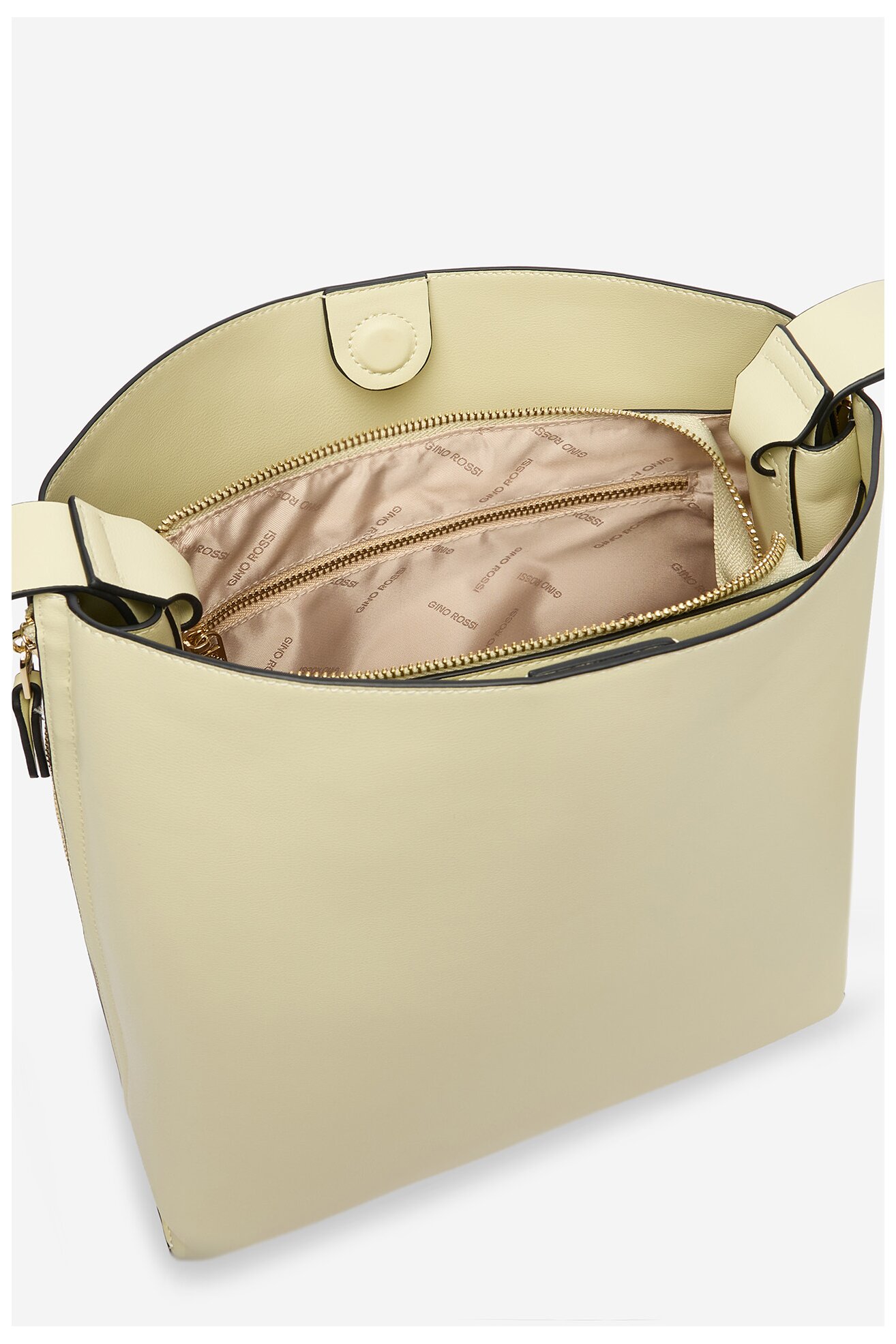 Сумка З Ремінцем Gino Rossi EO-WEN-3 СВІТЛО-ЖОВТИЙ