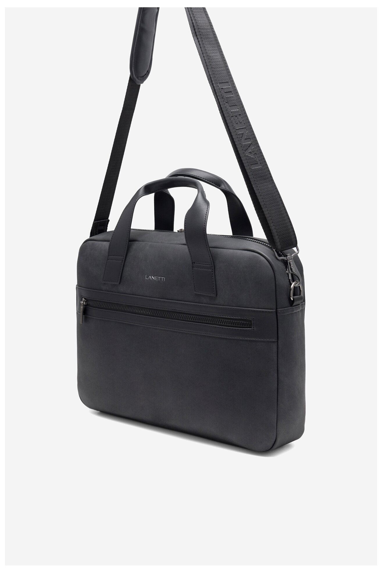 Torba męska Lanetti LAN-J-003-004L Czarny