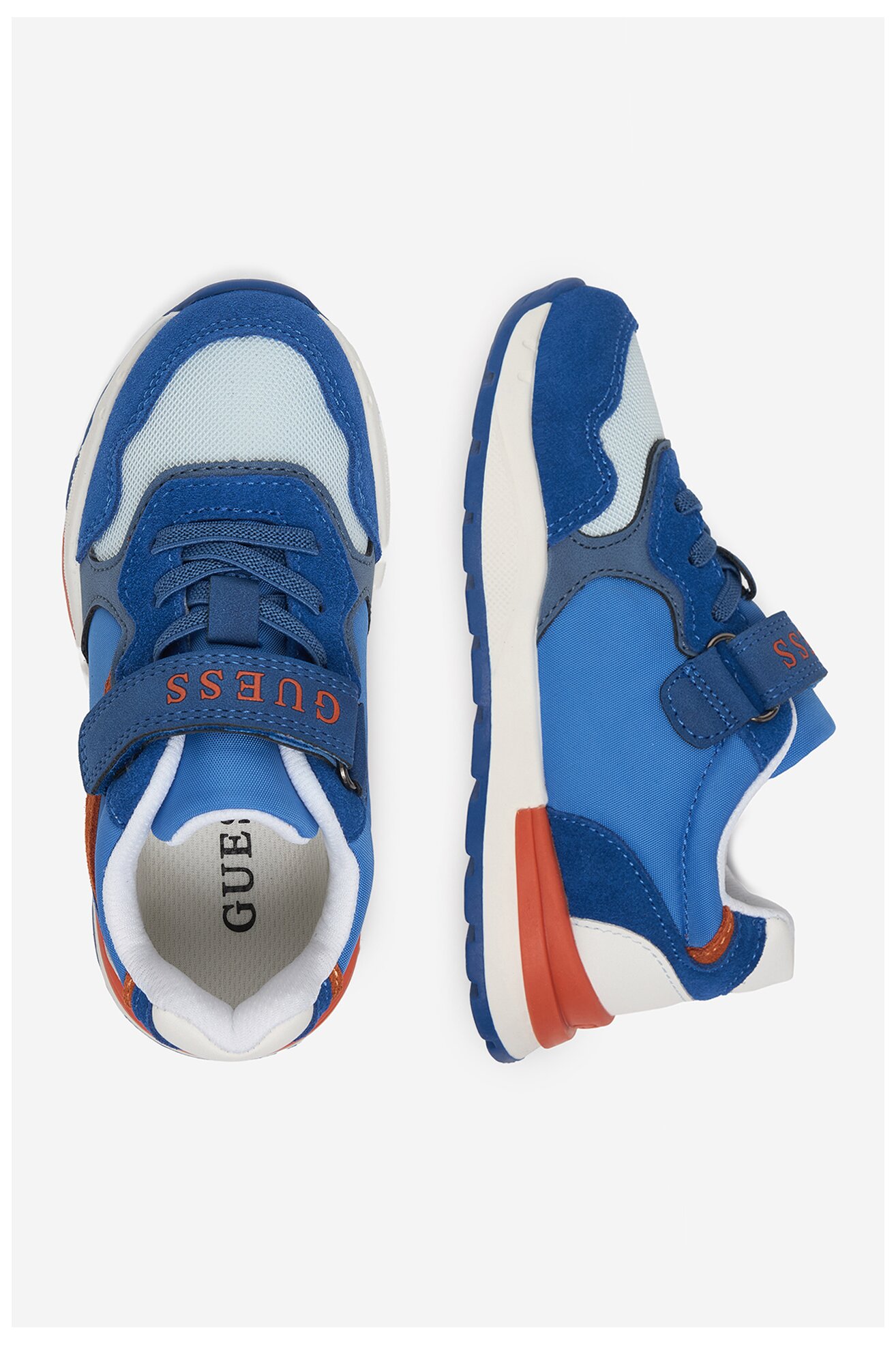 Sneakers GUESS CEO-AVO-G1-SS2026 Niebieski
