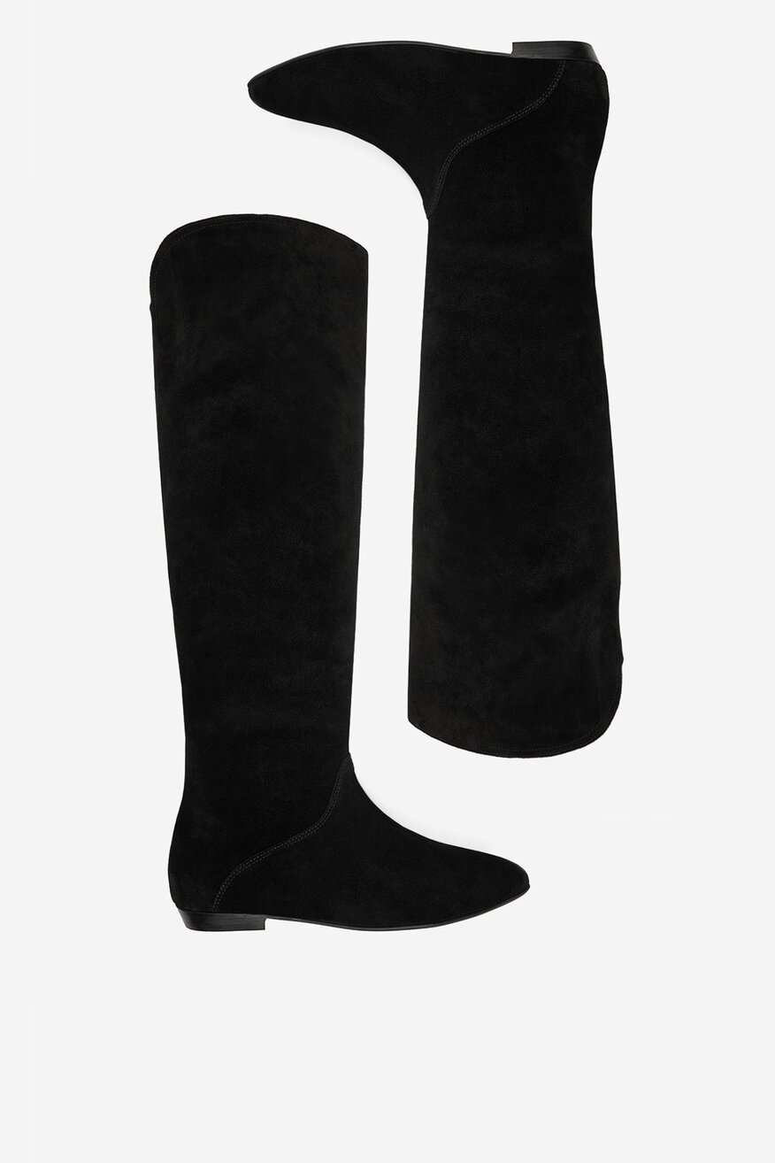 Badura - Kozaki skórzane - 5906751338049