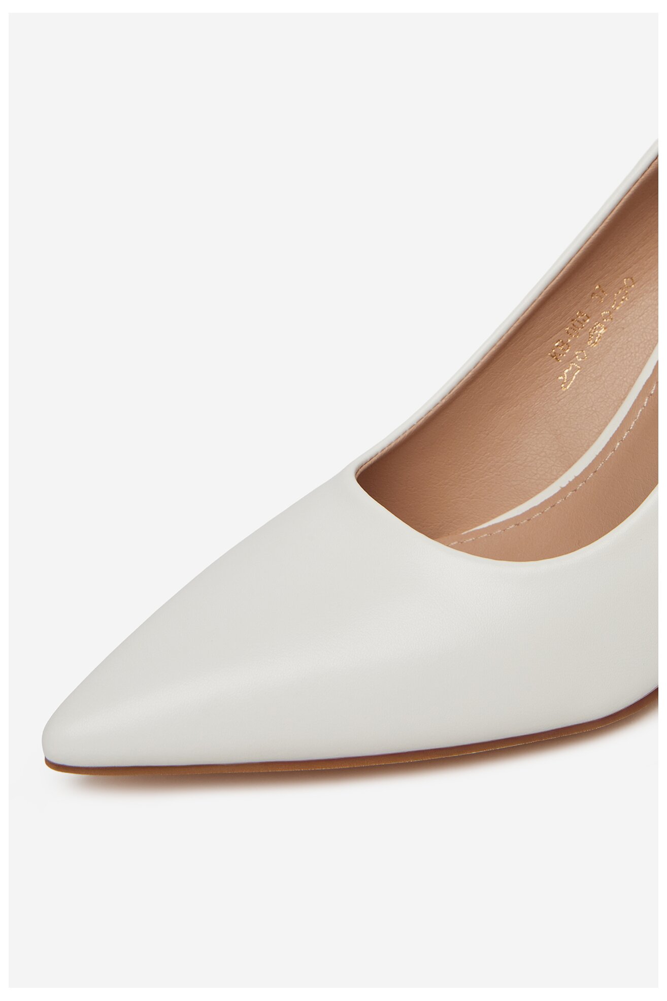 Körömcipő DeeZee KB-008 FEHÉR