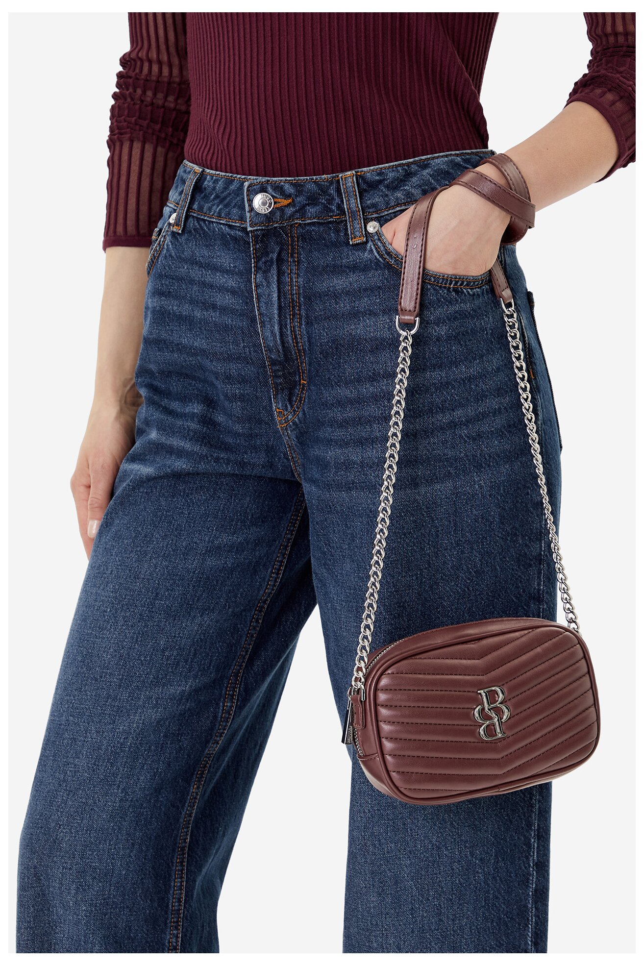 Geantă de mână Badura C-ADALINE-LDA7978 GRENA