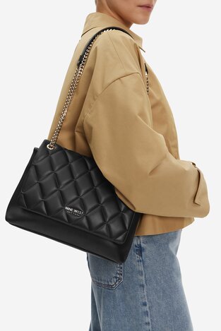 Сумка З Ремінцем NINE WEST CEO-CHARLOTTE-S22560-5 ЧОРНИЙ