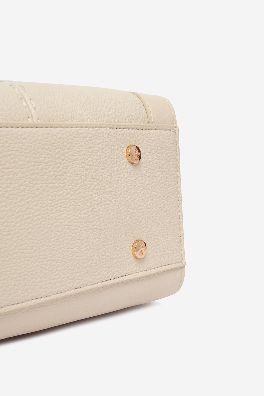 
                Дамска чанта Beverly Hills Polo Club СЛОНОВА КОСТ - 5906751598191