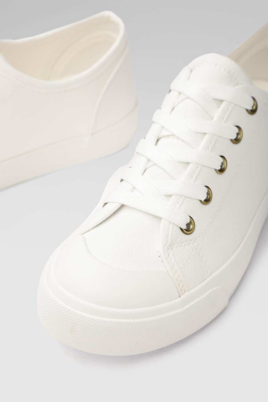 
                Jenny Fairy - Trampki pastelowe białe - 5903698381091