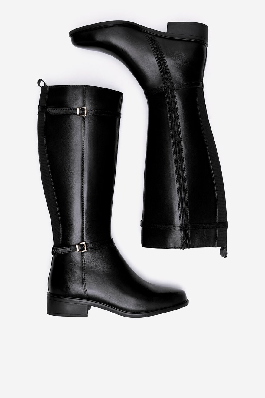 Sergio Bardi - Kozaki skórzane - 5905588939887