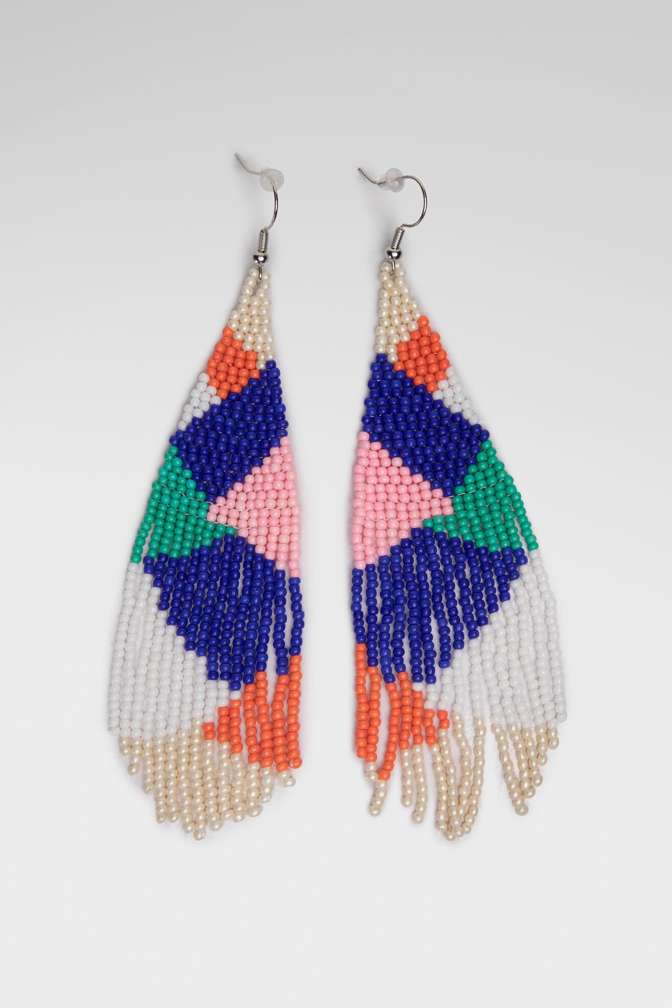 Kolczyki ACCCESSORIES 1W9-008-SS22 Niebieski